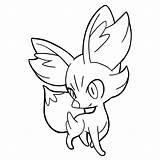 Coloring Pages Pokemon Fennekin Froakie Print Getcolorings Xy Delphox Colorings Color Awesome Printable Getdrawings Template sketch template