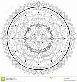 Mandala Vettore Stampabile Geschikte Drukken Eps10 Vectoreps10 Abstraction sketch template