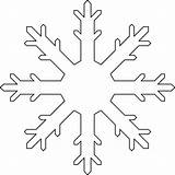 Snowflake Colouring Sheet Printable Pages Template Clipart Draw sketch template