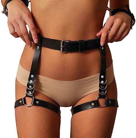homelex women s leg harness caged thigh holster garters