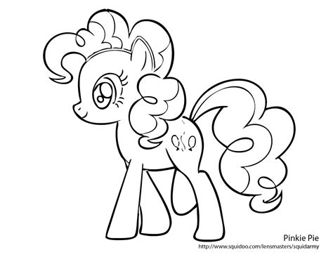 printable coloring page   pony coloring pages