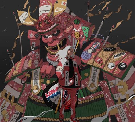 Nass On Twitter In 2020 Cyberpunk Art Samurai Art Ancient Japanese Art
