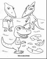 Mewarnai Dinosaurus Pintar Tren Dinotren Dinotrem Conductor Dinossauros Comboio Paud Macam Pintarcolorear sketch template