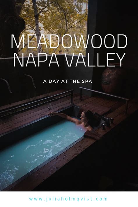 meadowood spa  napa valley  considered      luxurious