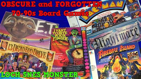 obscure  forgotten board gamescommercials youtube