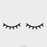 Unicornio Eyelash Eyelashes Cerrados Pestañas Pngwing Animado sketch template