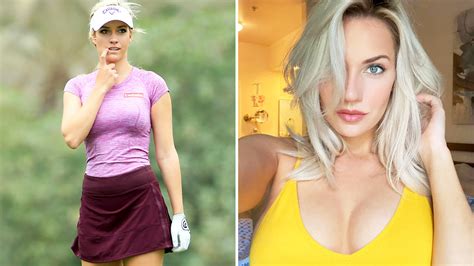 paige spiranac says golf game affected her love life