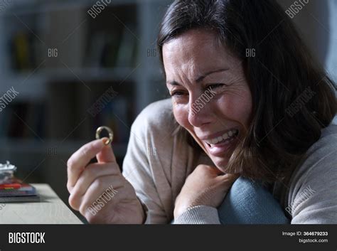 Sad Wife Crying Image And Photo Free Trial Bigstock