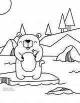 Polar Bear Coloring Printable Pages Barry Getdrawings Color Print Getcolorings sketch template