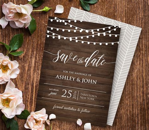 wedding save  date templates  unconventional  totally