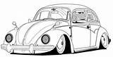 Beetle Coloring Car Volkswagen Vw Classic Sheet Pages Legendary Sheets Top sketch template