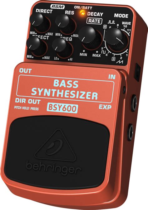 Behringer Ultimate Bass Synth Effects Pedal Long And Mcquade