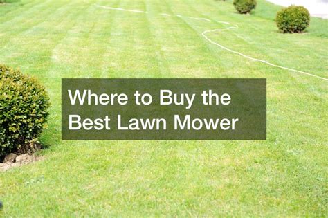 buy   lawn mower small business magazine