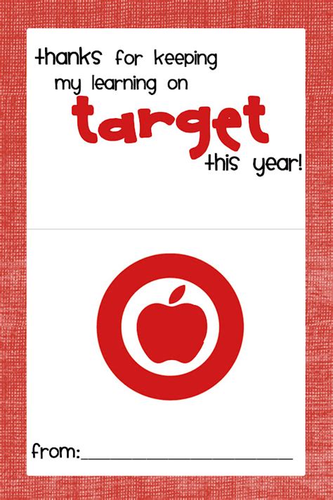grated teacher gift target gift card