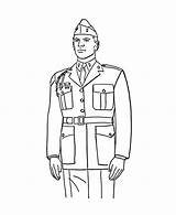 Colonel Coloringsun Standup sketch template