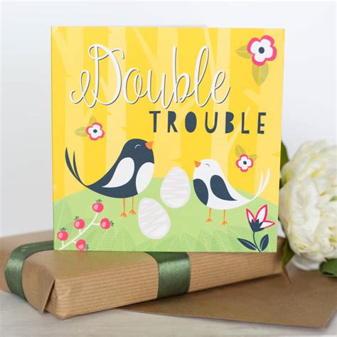 Double Trouble Twins Card By Allihopa