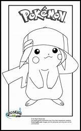 Coloring Cute Pokemon Pages Pikachu Getcoloringpages sketch template