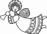 Angel Clipart Baby Clip Horn Christmas Svg Child Cliparts Drawing Vector Musical Decorations Cheerful Smile Angels Transparent Coloring Graphic Clker sketch template