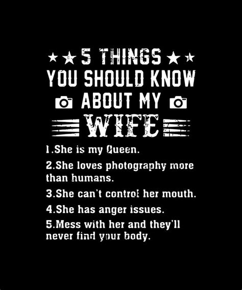 5 things you should know about my wife she is my queen she loves