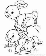 Coloring Easter Bunny Pages Cottontail Peter Kids Rabbit Bunnies Sheets Colouring Rabbits Printable Color Honkingdonkey Karate Print Hopping Activity Sheet sketch template