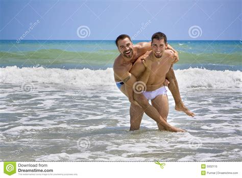 Gay beach sex thumbs
