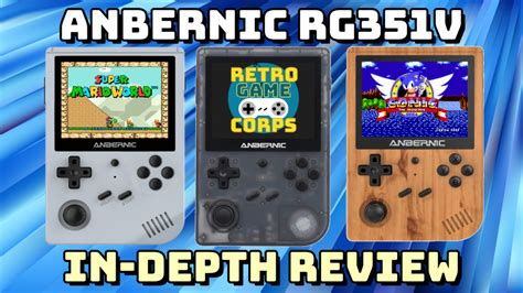 review anbernic rgv retro game corps