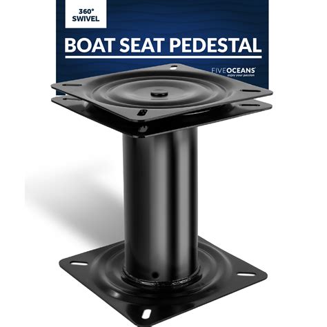 marine boat seat pedestal   degree swivel  oceans fo   ebay