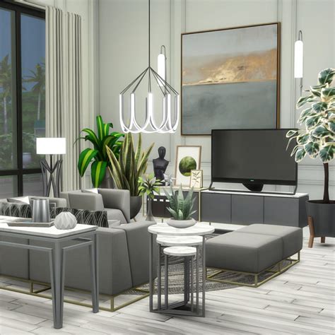peaces place sims  cc furniture living rooms living room sims