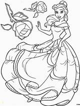 Coloring Princess Pages Tea Party Belle Divyajanani sketch template