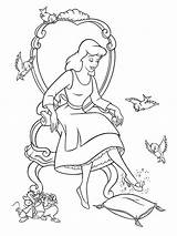 Cenicienta Grimm Coloring Cendrillon Contes Centerblog Lusile17 Princesses Dessins Conte Coloriages Lamistitine Princesas Gretel Hansel sketch template