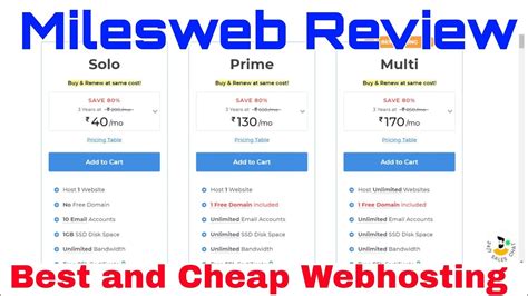 milesweb review best and cheap web hosting in india