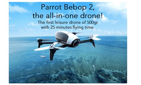 parrot bebop  drone doubles flying time  improves performance