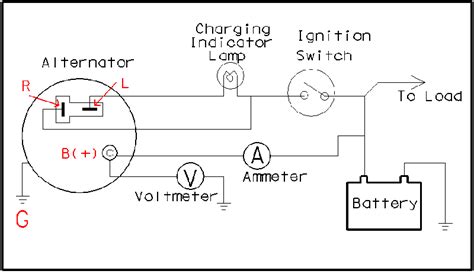 basic  alternator wiring diagram search   wallpapers