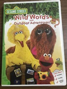 sesame street wild words  outdoor adventures dvd   ebay