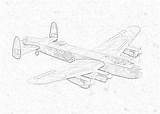 Coloring Bomber Pages War Bombers Ii Ww2 Airplane Wwii Filminspector Planes Template sketch template
