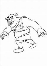 Shrek sketch template