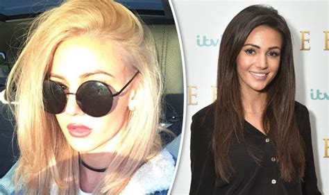 michelle keegan divides fans after dying her hair blonde