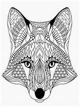 Coloring Pages Wolf Adults Head Animal Adult Printable Wolves Animals Wolfs Fox Colouring Mandala Getdrawings Getcolorings Sheets Cool Print Color sketch template