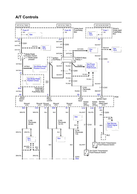 honda accord  engine diagram parallel wiring