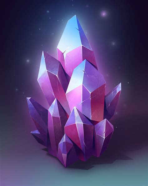 pin  nastya roma  cristale crystal drawing gems art crystal art