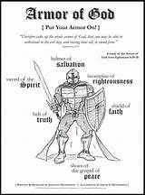 Armour Salvation Spiritual Dieu Armure Coloringhome Ephesians Lds Scriptures Lesson Remnants Csi Qoutes sketch template