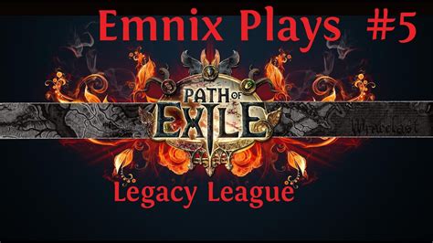 Let S Play Path Of Exile Legacy League Sin Episode