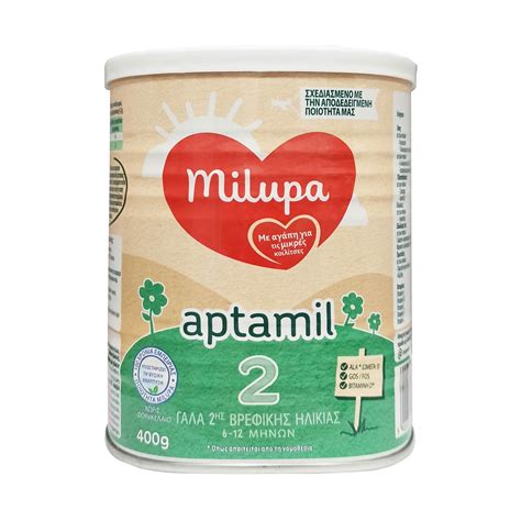 Milupa Aptamil 2 Γάλα 2ης Βρεφικής 6 12 μηνών σε σκόνη 400gr ΣΚΛΑΒΕΝΙΤΗΣ
