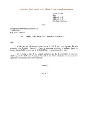 sample letter  appeal  reconsideration  pdffiller