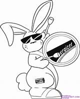 Bunny Energizer Clipart Coloring Drawing Choose Board Result Clipground sketch template