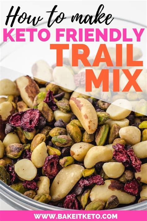 easy homemade keto trail mix recipe low carb and gluten