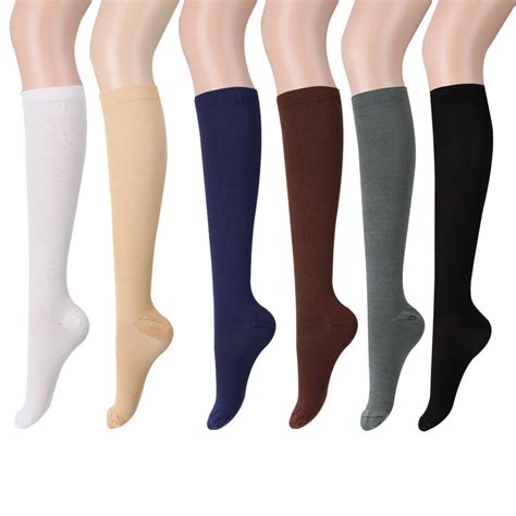 buy womens anti fatigue knee high stockings compression leg support
