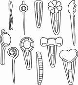 Hairpin sketch template