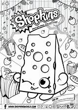 Coloring Shopkins Pages Crush Getdrawings Snow Lips sketch template