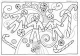 Coloring Gingerbread Man Pages Story Colouring Library Clipart Book Choose Board Minion Color Popular sketch template